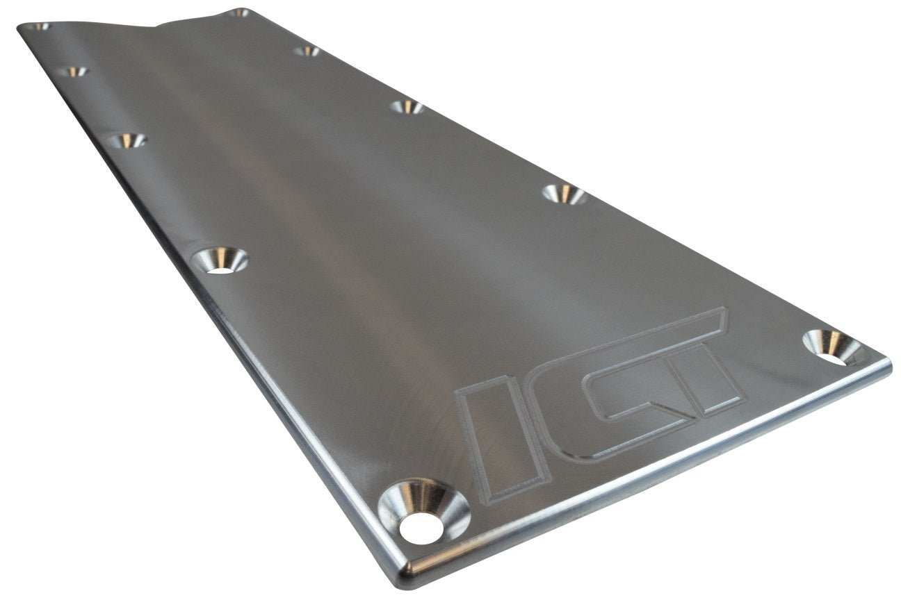 LS Gen 3 VALLEY PAN Cover with GASKET Plate Billet Knock Sensor Delete LSX LS1 - ICT Billet 551629G