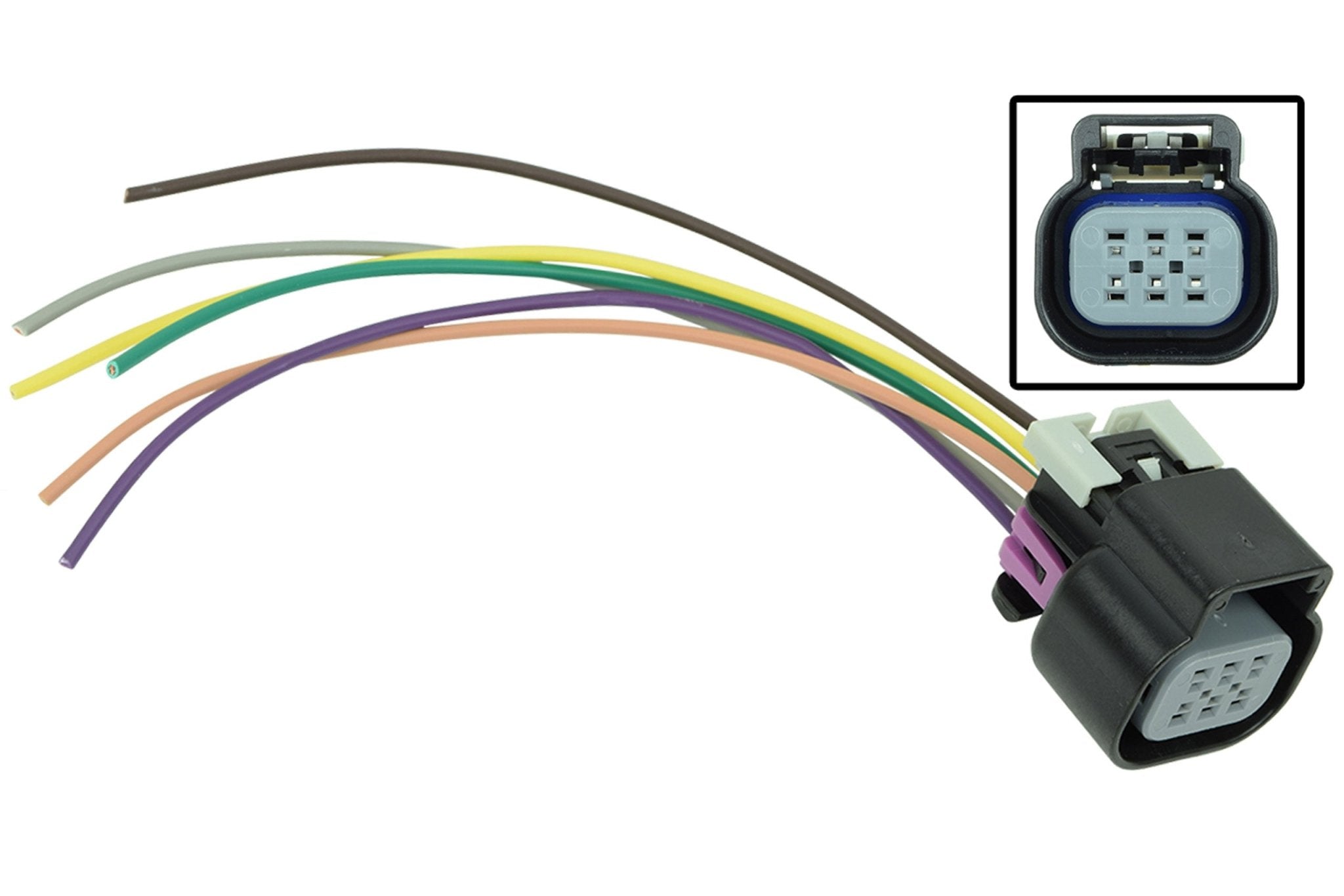 LS Gen 4 Throttle Body Connector Harness Pigtail DBW 6 Wire 4.8 5.3 6.0 LS2 LS3 - ICT Billet WPTHB40