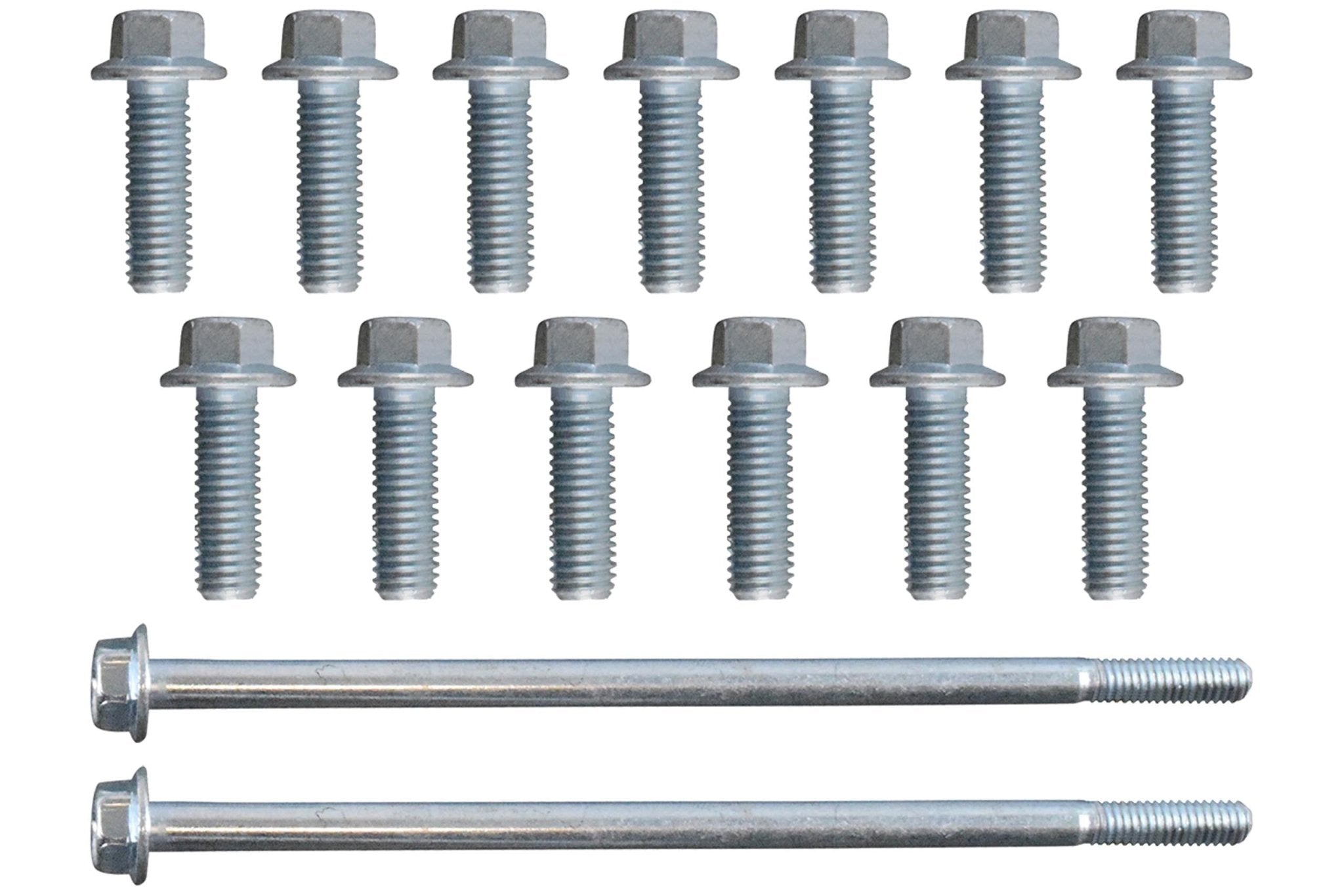 LS Oil Pan Bolt Set - Flange Head Bolts - LS1 LSX - ICT Billet 551680