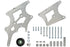 LS Swap Alternator & Power Steering Bracket Kit Camaro LS1 GTO LS2 Compatible with BMW 330i E46 - ICT Billet 551796 - 2