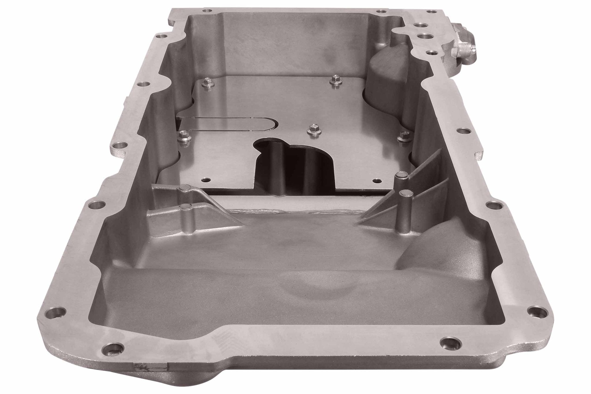 LS Swap Notched High Clearance LS1 Camaro Oil Pan (may require oil pickup) Cast Aluminum - ICT Billet 551075 - LS11