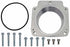 LS Throttle Body Adapter / 3 Bolt Intake to 4 Bolt TB - ICT Billet 551513