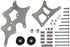 LS Truck LSA Supercharger Swap 6 rib Alternator and Power Steering Bracket Kit - ICT Billet 551787A - 3