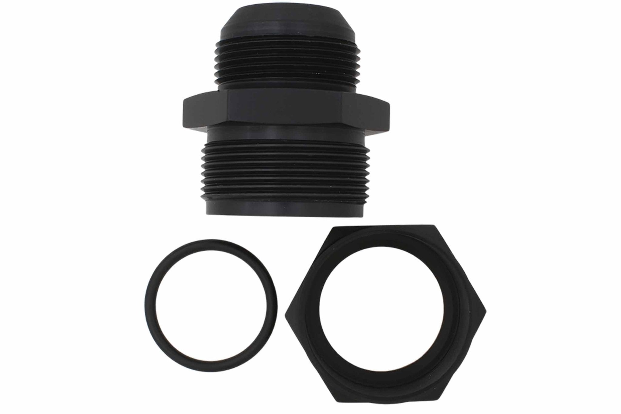 LS Water Pump 1 - 1/4" (1.250") Hose Barb Outlet to - 20AN Adapter Fitting - ICT Billet F20AN1250CP