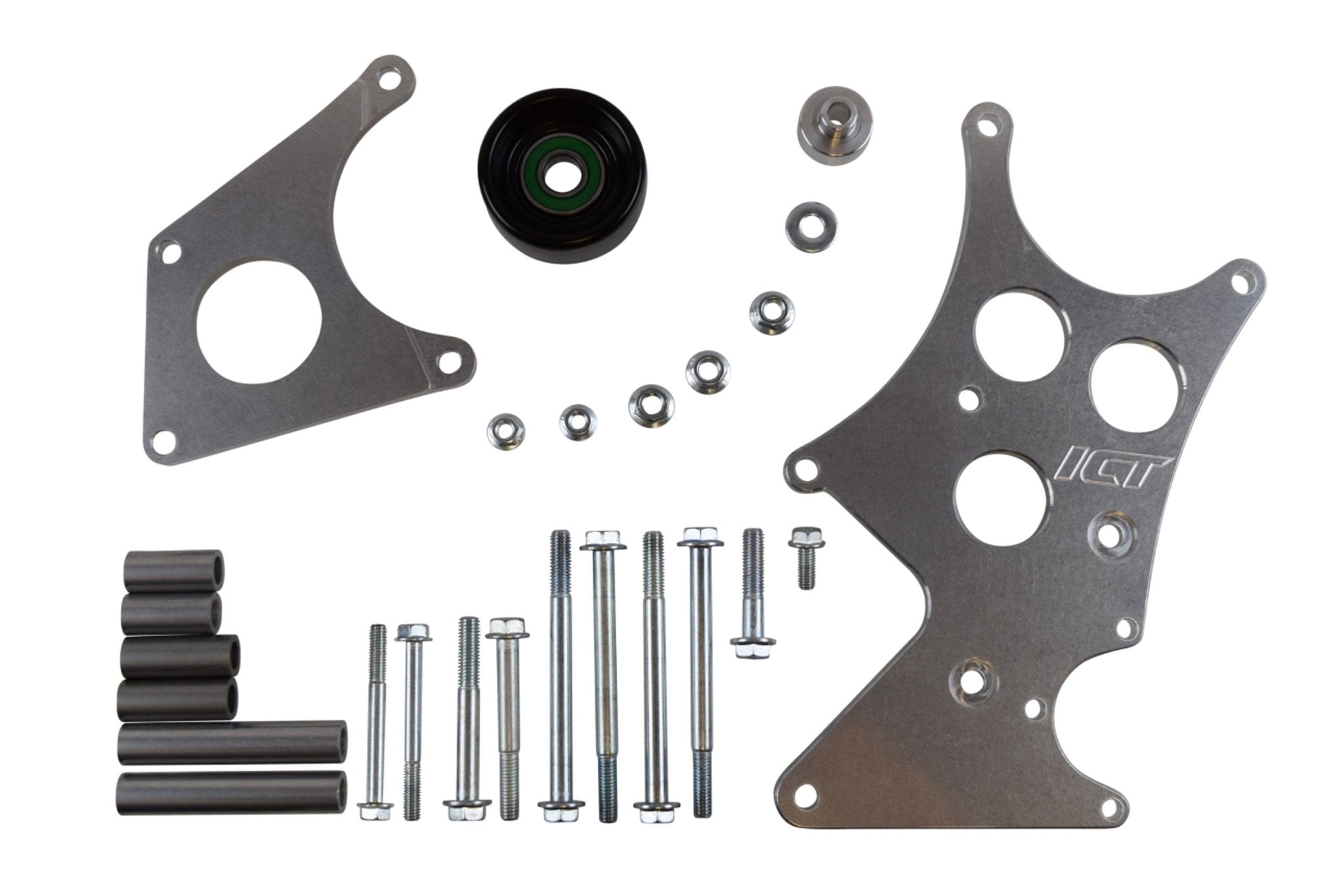 LS1 Camaro - High Mount LS Alternator / Power Steering Pump Bracket Kit - ICT Billet 551362 - 2