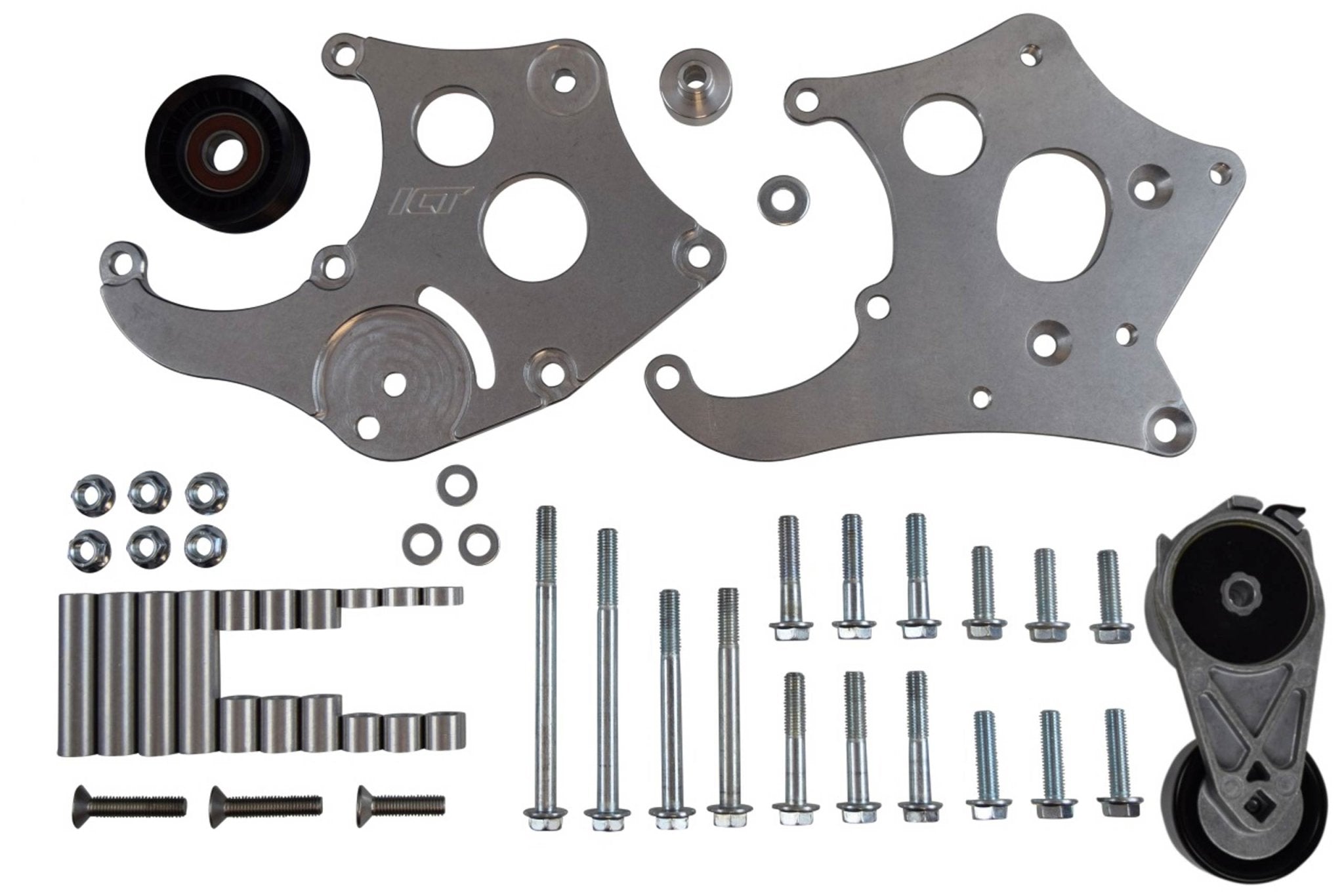 LS1 Camaro - Sanden 508 A/C Air Conditioner Compressor Bracket Kit LS AC GTO - ICT Billet 551474 - 2