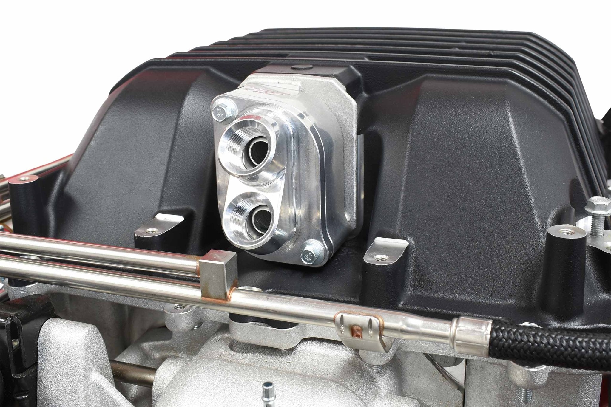 LSA ZL1 - 10AN Intercooler Adapter - ICT Billet 551841 - LS01