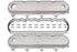 LT Billet Aluminum Valve Cover Set - 12orb LT1 LT4 L83 L86 L87 ICT Billet - ICT Billet 551953