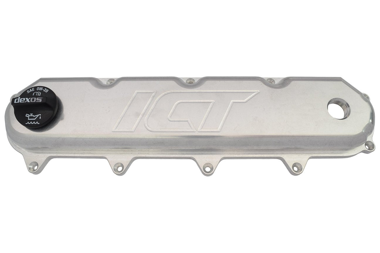 LT Billet Aluminum Valve Cover Set - 12orb LT1 LT4 L83 L86 L87 ICT Billet - ICT Billet 551953