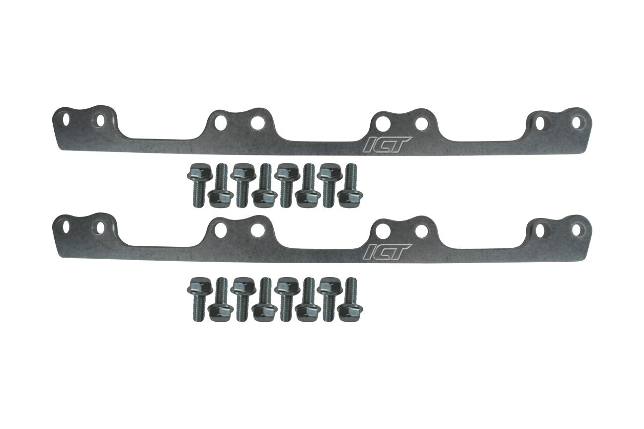 LT Gen V - Fuel Rail Block Off Plates Direct Injection Delete LT1 LT4 L83 L86 LTX - ICT Billet 551325