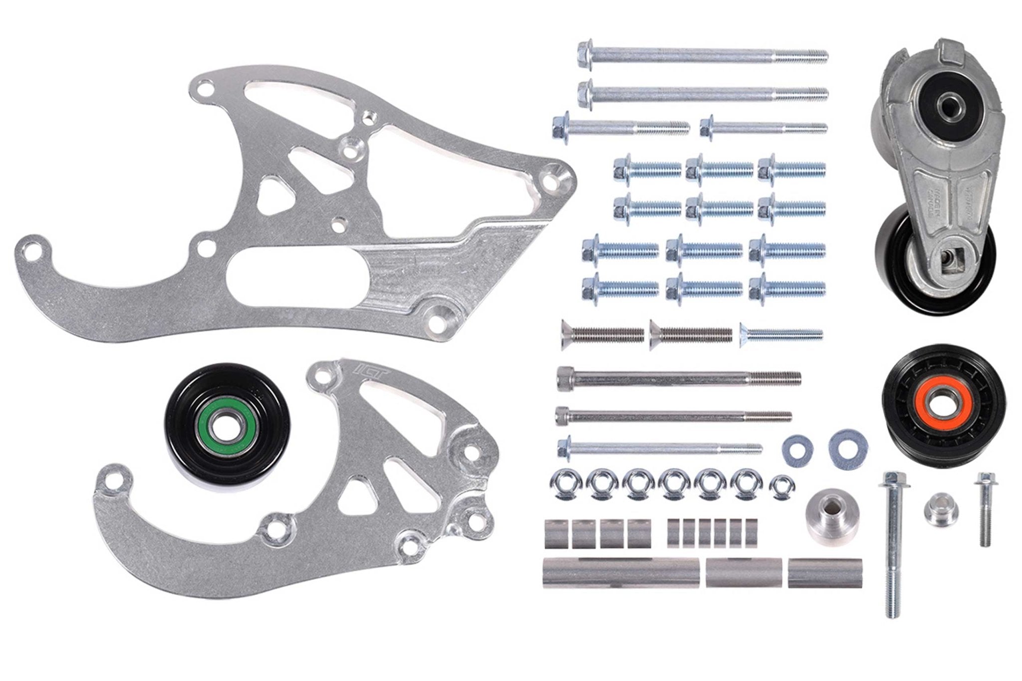 LT Truck L87 2019 & up Sanden 508 A/C Air Conditioner Compressor Bracket Kit AC - ICT Billet 551582