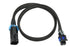 O2 Sensor Wire Harness Extension 24" LS Oxygen Sensor Square 4 Wire 1Key Plug - ICT Billet WE0XY31 - 24