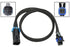 O2 Sensor Wire Harness Extension 24" LS Oxygen Sensor Square 4 Wire 1Key Plug - ICT Billet WE0XY31 - 24