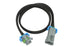 O2 Sensor Wire Harness Extension 24" LS Oxygen Sensor Trapezoid 4 - Wire Connector Plug - ICT Billet WE0XY33 - 24