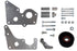 Power Steering Bracket Kit Compatible with LS Corvette LS2 LS3 CTSV G8 SS(uses LS1 Camaro Pump) - ICT Billet 551751 - 1