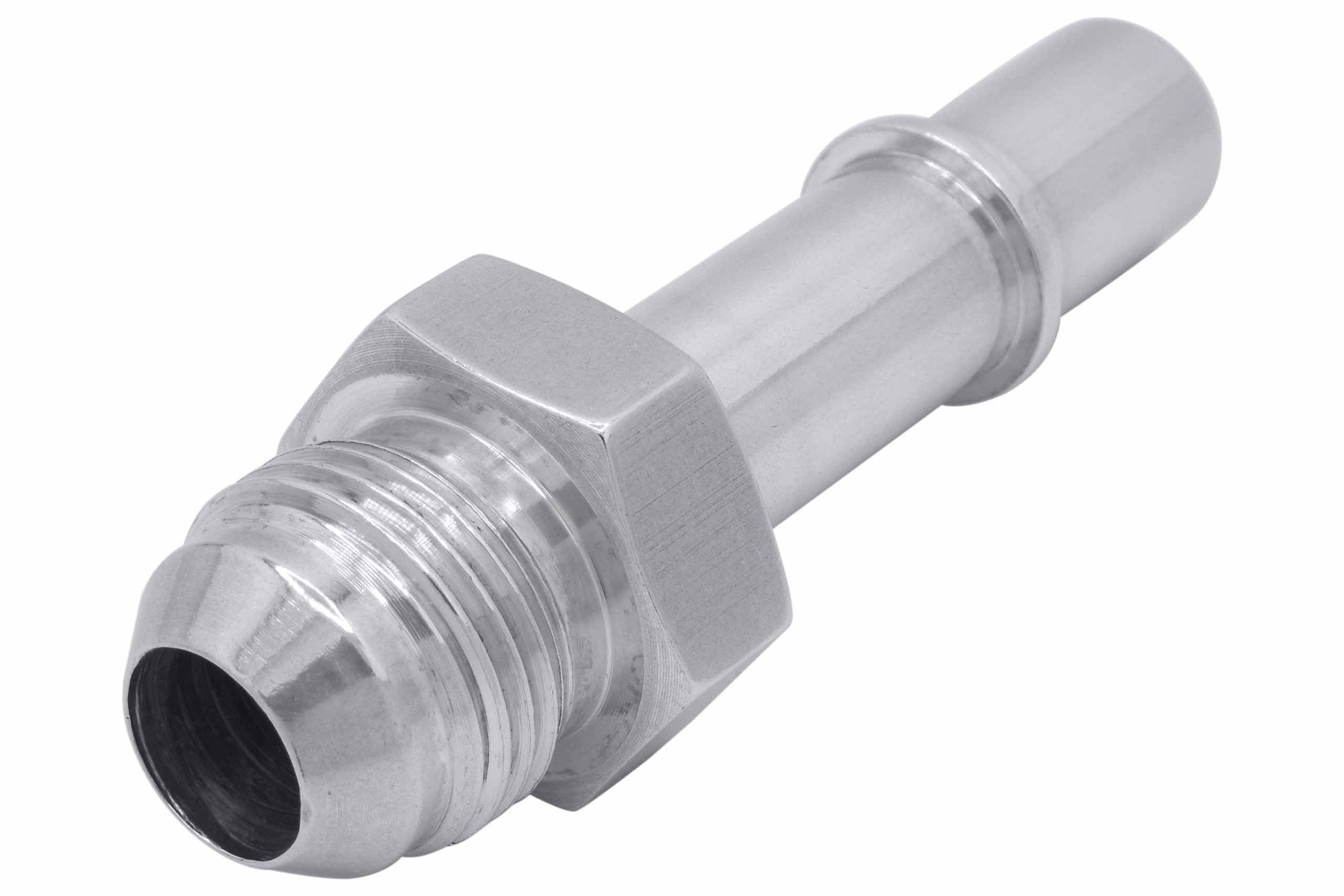 Quick Connect Male 1/2 Fuel Rail Hose to - 8AN Adapter Fitting LS LS1 LS3 GM - ICT Billet AN817 - 03 - 08AN