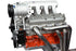 S10 LS Swap A/C Compressor and Power Steering Bracket LS1 LS3 LSX LQ4 LQ9 4.8L 5.3L 6.0L - ICT Billet 551779 - 3