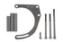 SBC Alternator & Power Steering Pump Accessory Drive Brackets Kit for Electric Water Pump - ICT Billet 551324