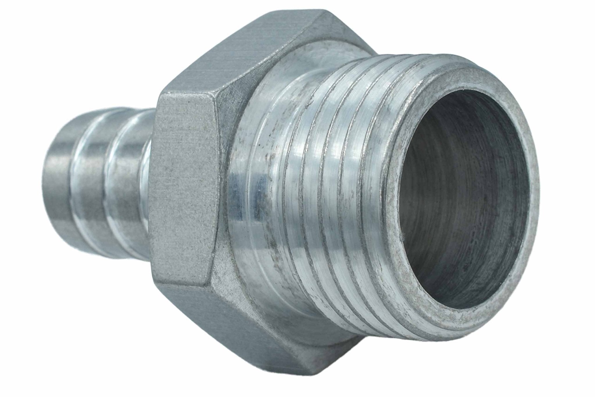 Straight 10AN ORB to 1/2" Hose Barb Fitting - ICT Billet F100R500BA