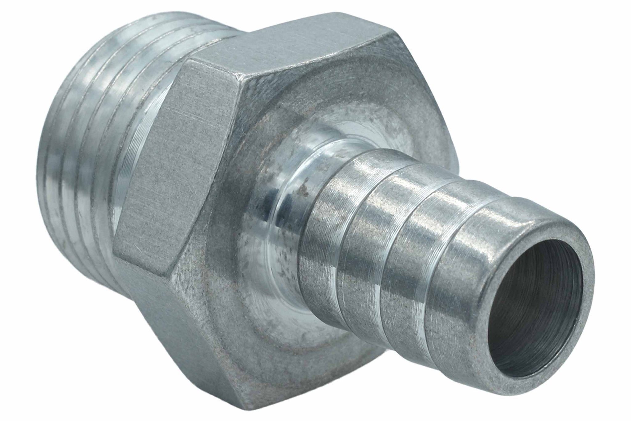 Straight 10AN ORB to 1/2" Hose Barb Fitting - ICT Billet F100R500BA