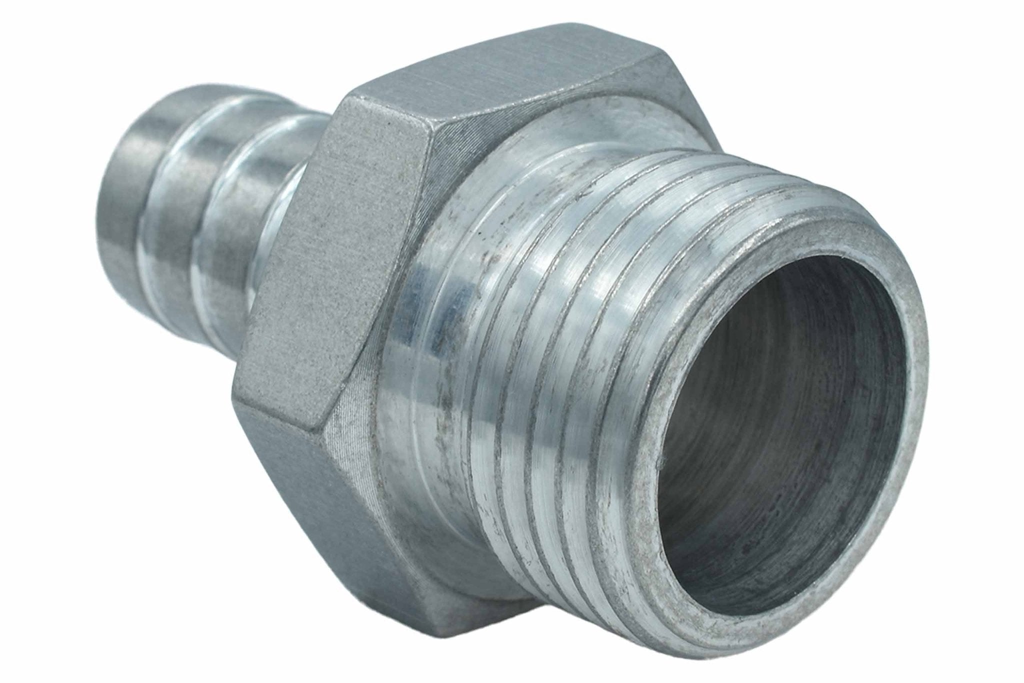 Straight 10AN ORB to 1/2" Hose Barb Fitting - ICT Billet F100R500BA