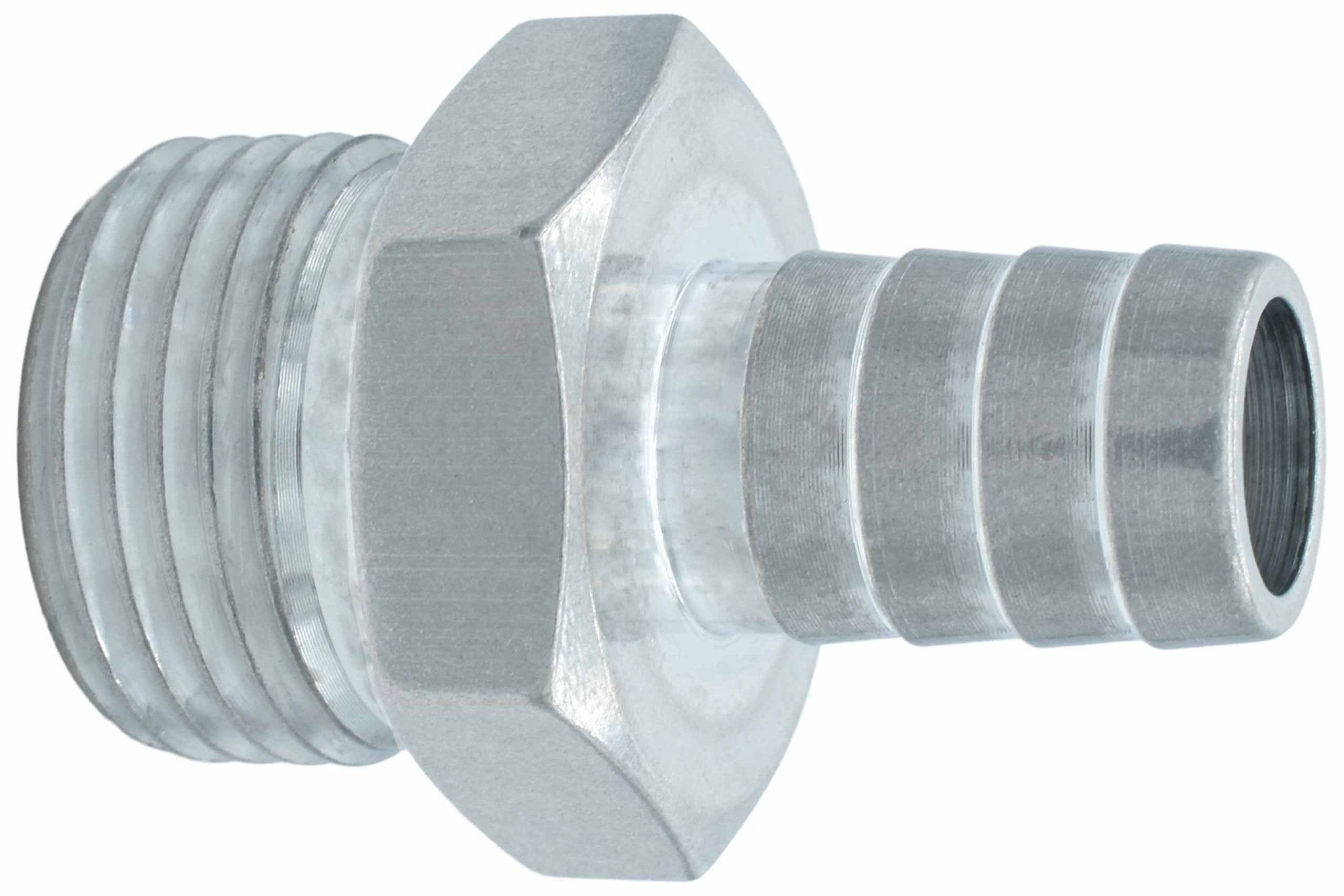 Straight 10AN ORB to 1/2" Hose Barb Fitting - ICT Billet F100R500BA