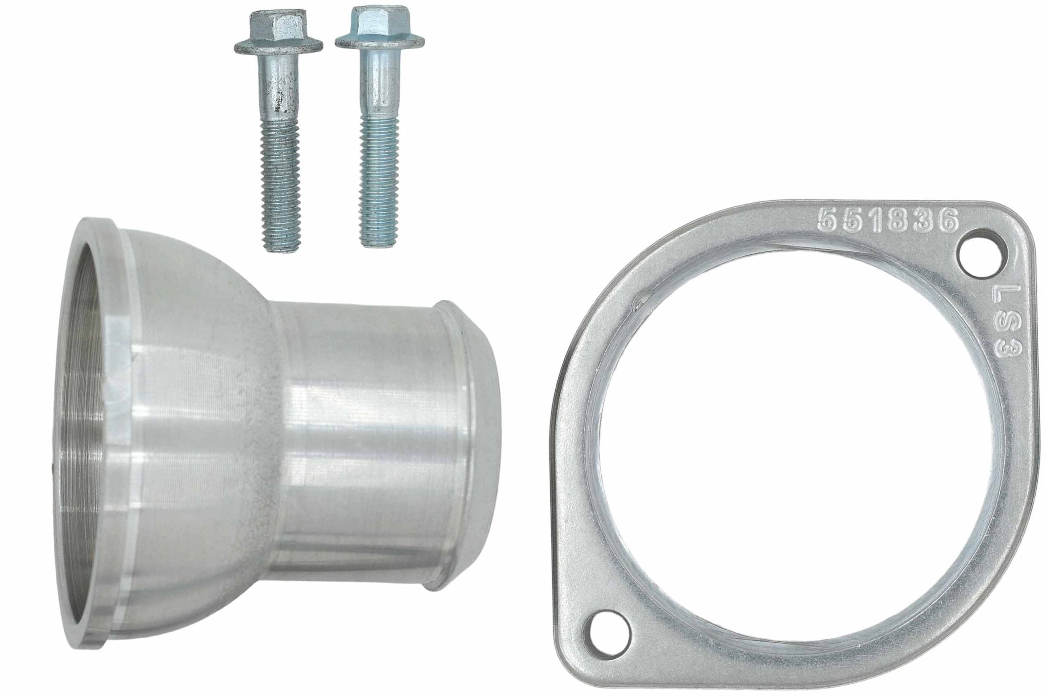 Straight Thermostat Housing For LS Gen 4 Water Pump - ICT Billet 551836 - LS3ST