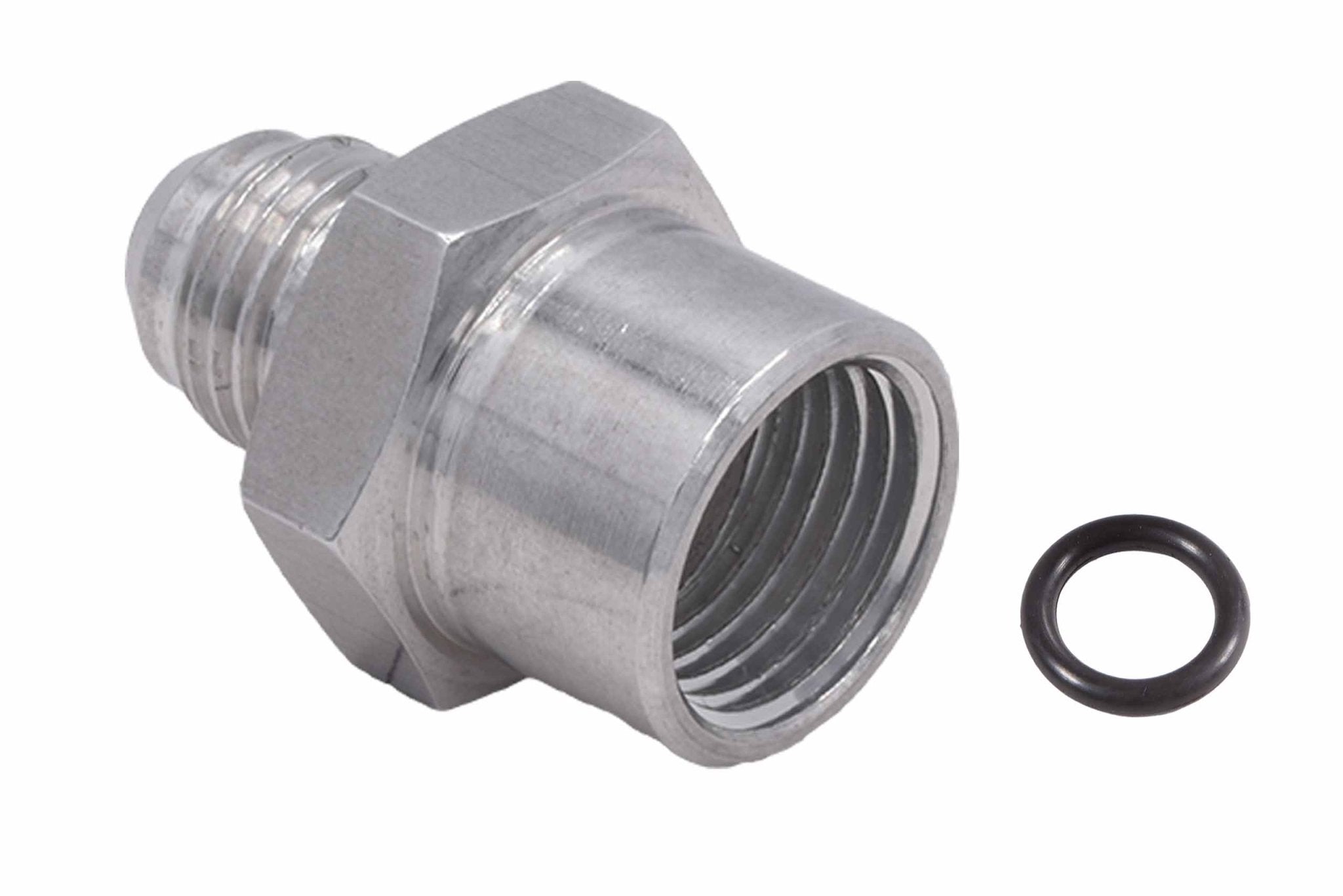 TBI / Vortec 87 - 98 Truck 6AN Supply Fuel Line Adapter Fitting Female M16 - 1.5 - ICT Billet F06ANFM1615