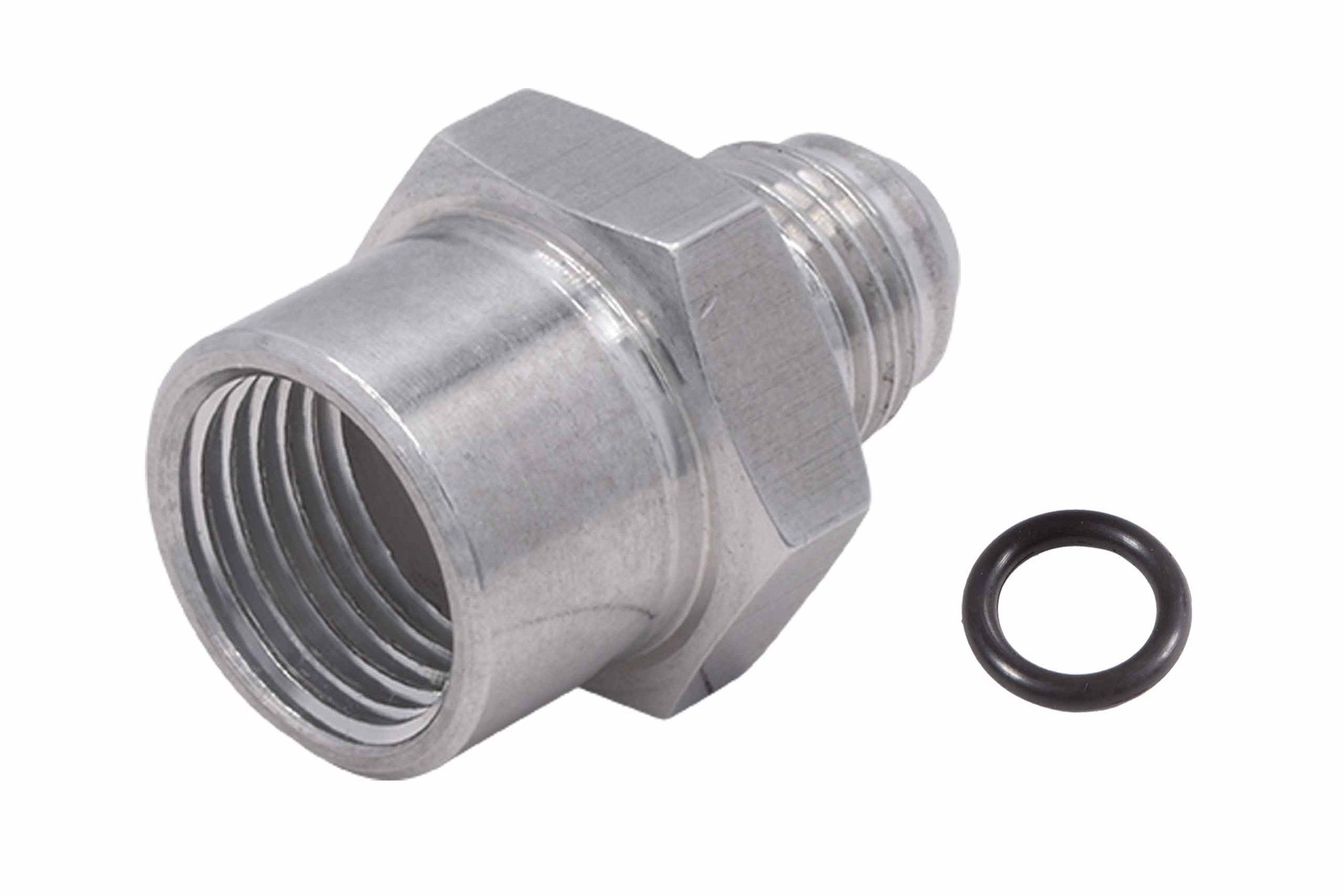 TBI / Vortec 87 - 98 Truck 6AN Supply Fuel Line Adapter Fitting Female M16 - 1.5 - ICT Billet F06ANFM1615