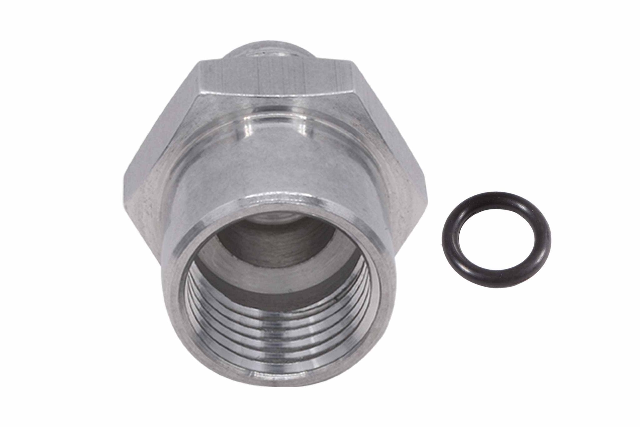 TBI / Vortec 87 - 98 Truck 6AN Supply Fuel Line Adapter Fitting Female M16 - 1.5 - ICT Billet F06ANFM1615