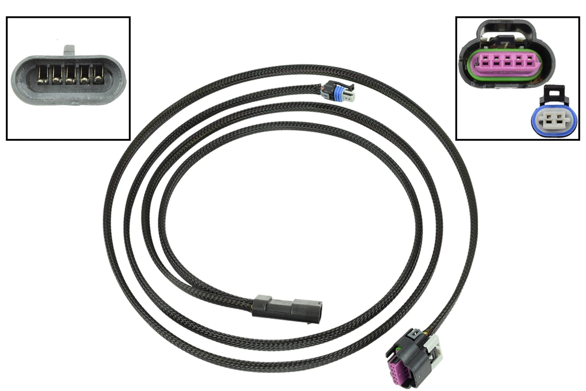 Wire Breakout Harness LS Gen 3 MAF Mass Air IAT Intake Air Sensor LS1 LM7 LQ4 - ICT Billet WAMAF30 - 60