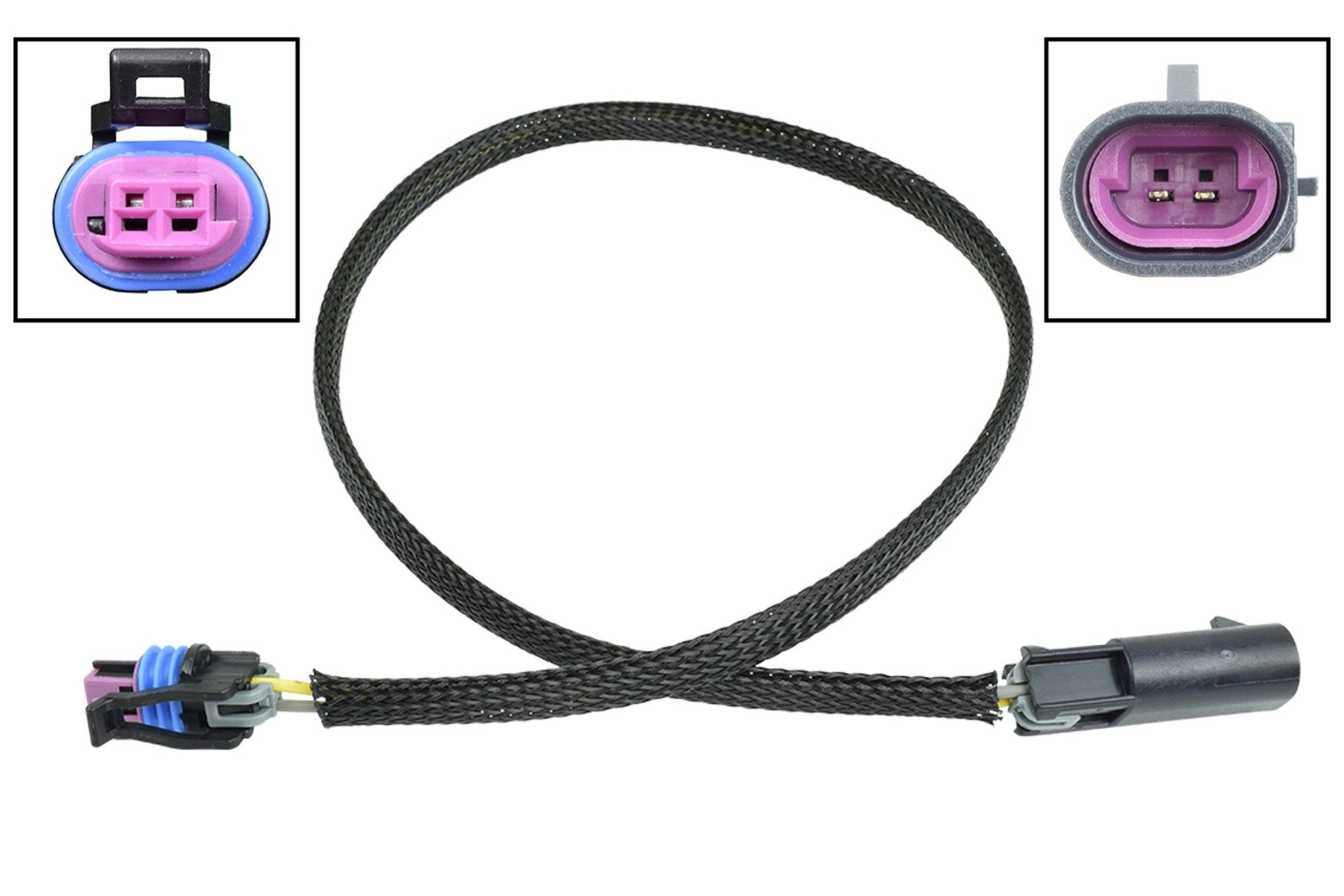 Wire Extension 36" LS / LT 2 Wire Coolant Temperature Sensor Connector LT LS3 LS2 LS6 - ICT Billet WECTS30 - 36